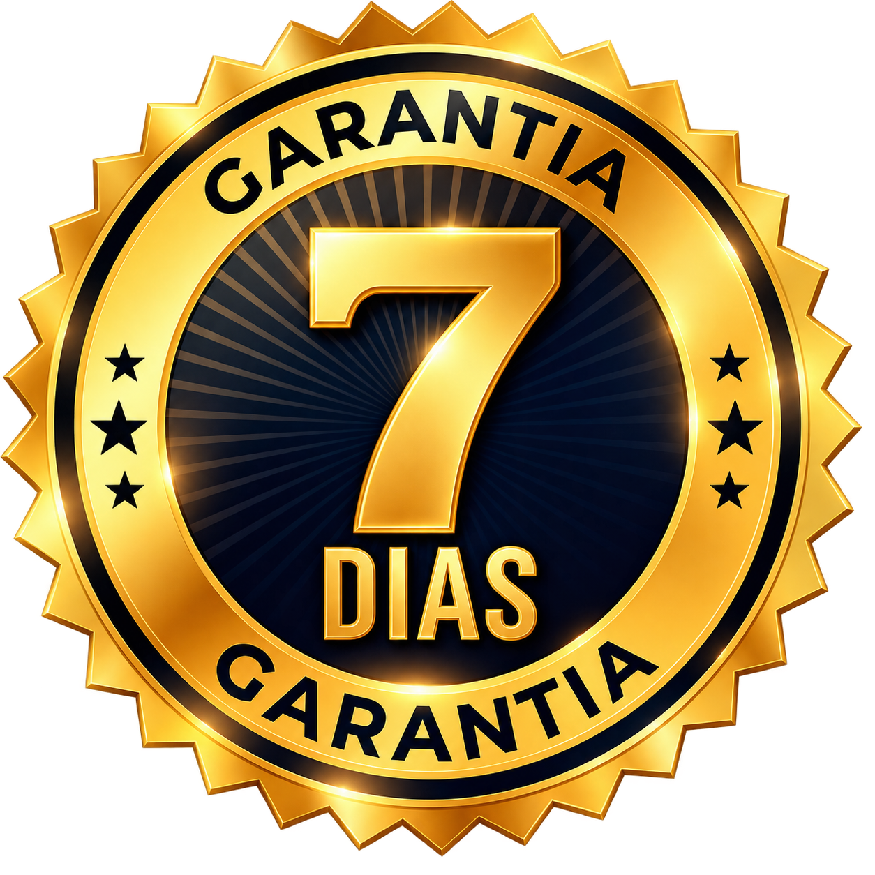 Selo de garantia de 7 dias